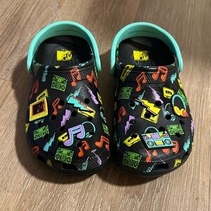 Crocs MTV Theme - Kid’s Size 5 Shoes